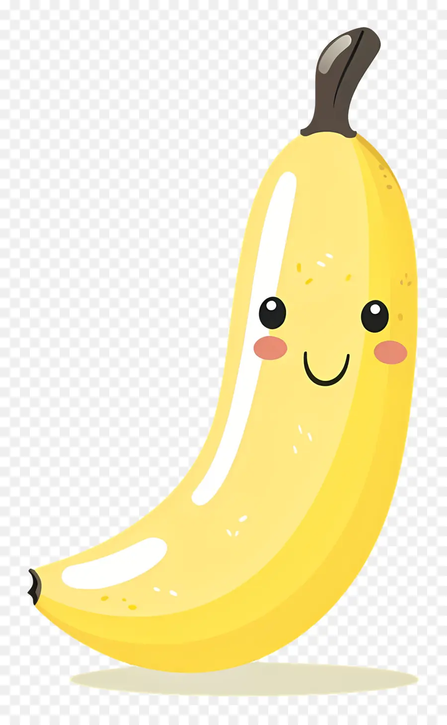 симпатичные банан，банан мультфильм  PNG
