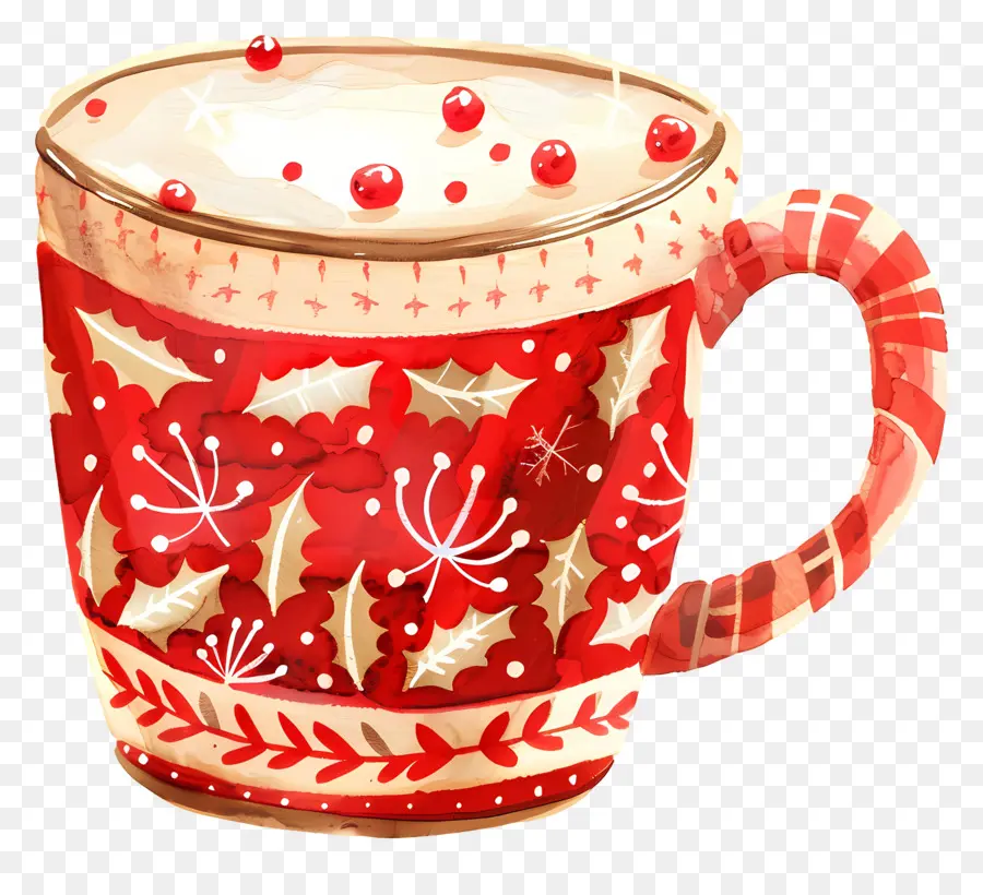 Рождественский Кубок ，красный чашка PNG