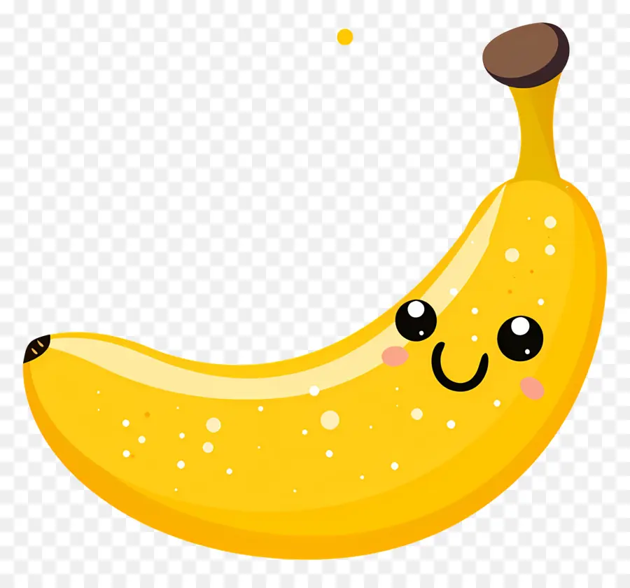 симпатичные банан，мультфильм PNG