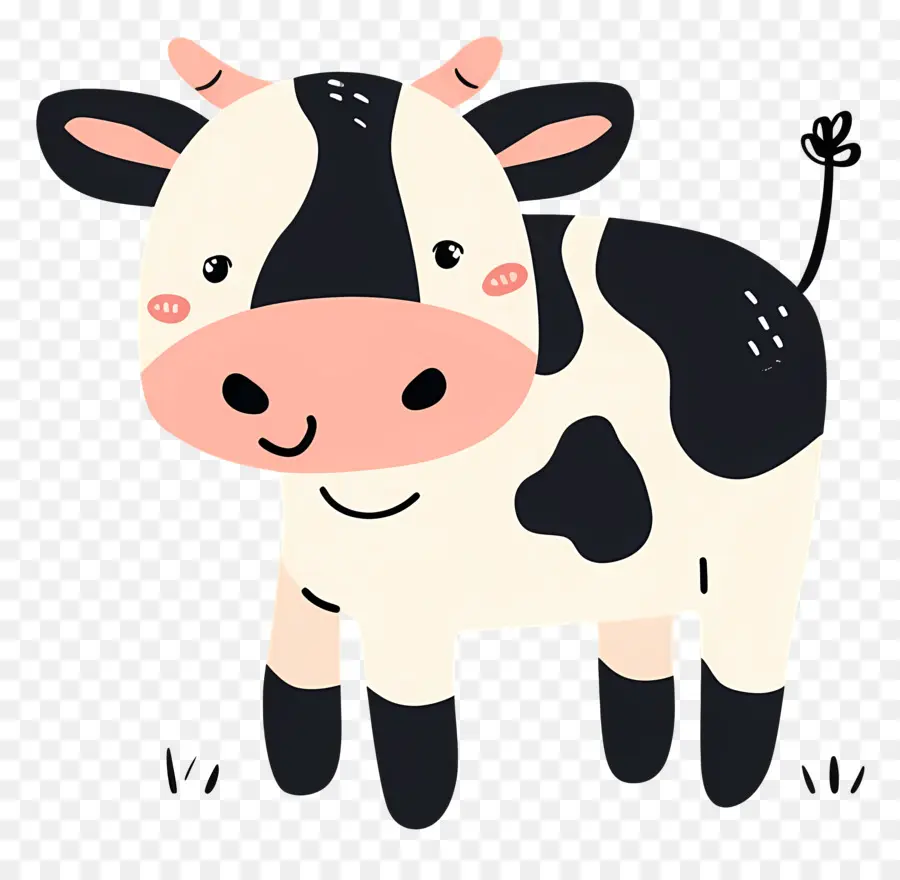 Милая корова，корова PNG