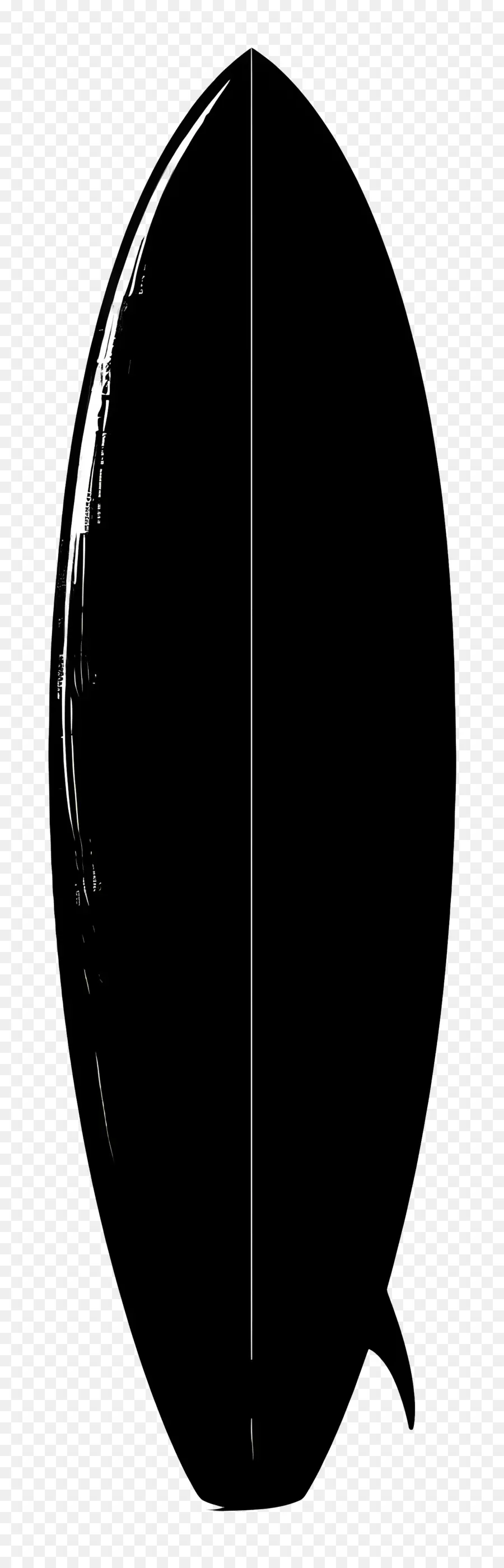 Surfboard Silhouette，Пузырь PNG
