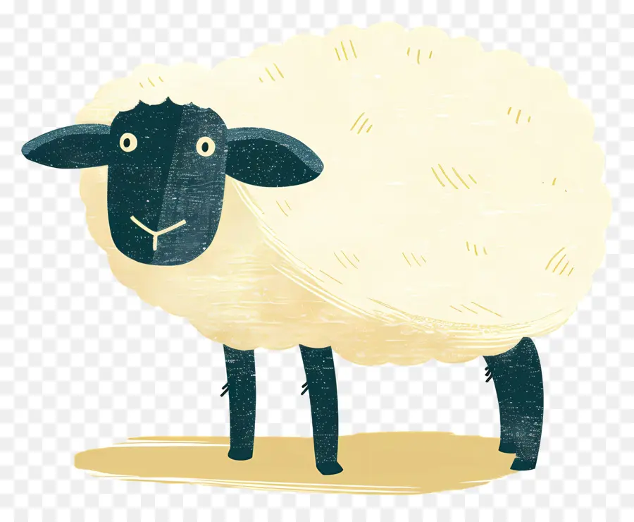 овцы，мультфильм овец PNG