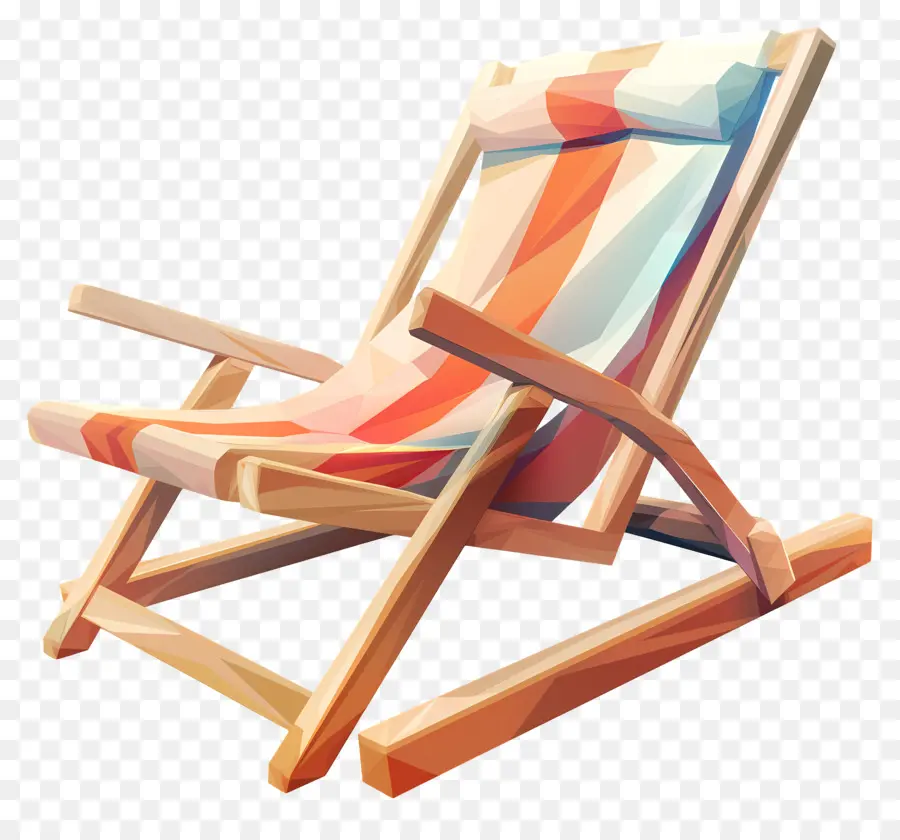 шезлонг ，пляжное кресло PNG