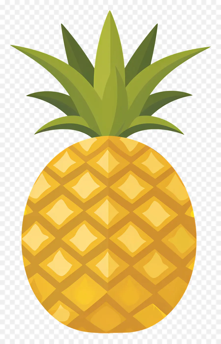 Pineapple，Тропические фрукты PNG