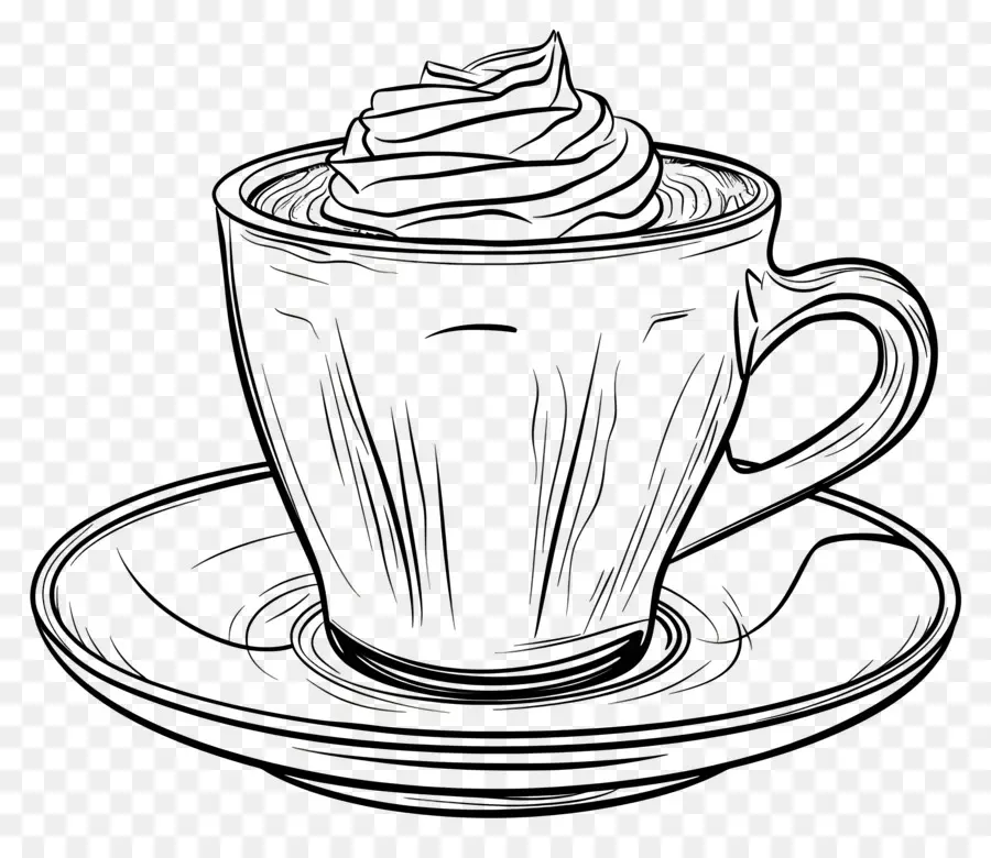 кофе，чашка шоколада  PNG