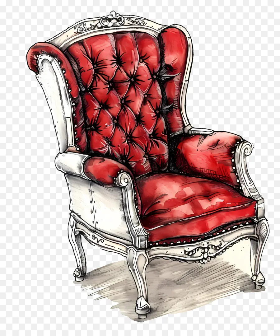 Стул，Antique Chair PNG