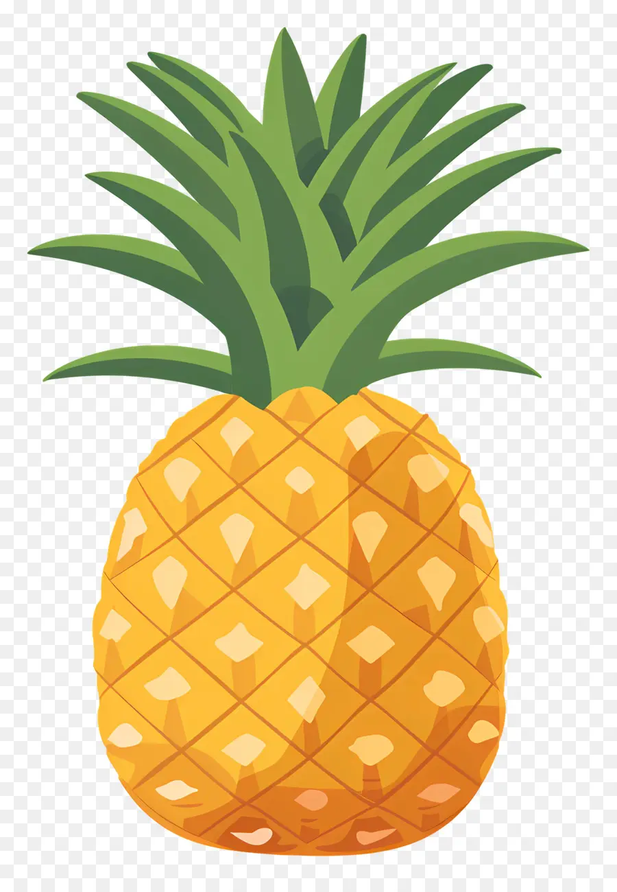 Pineapple，Тропические фрукты PNG