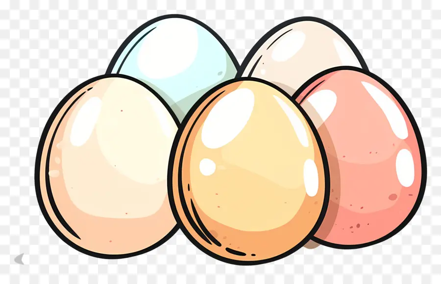 Eggs，пасхальные яйца PNG