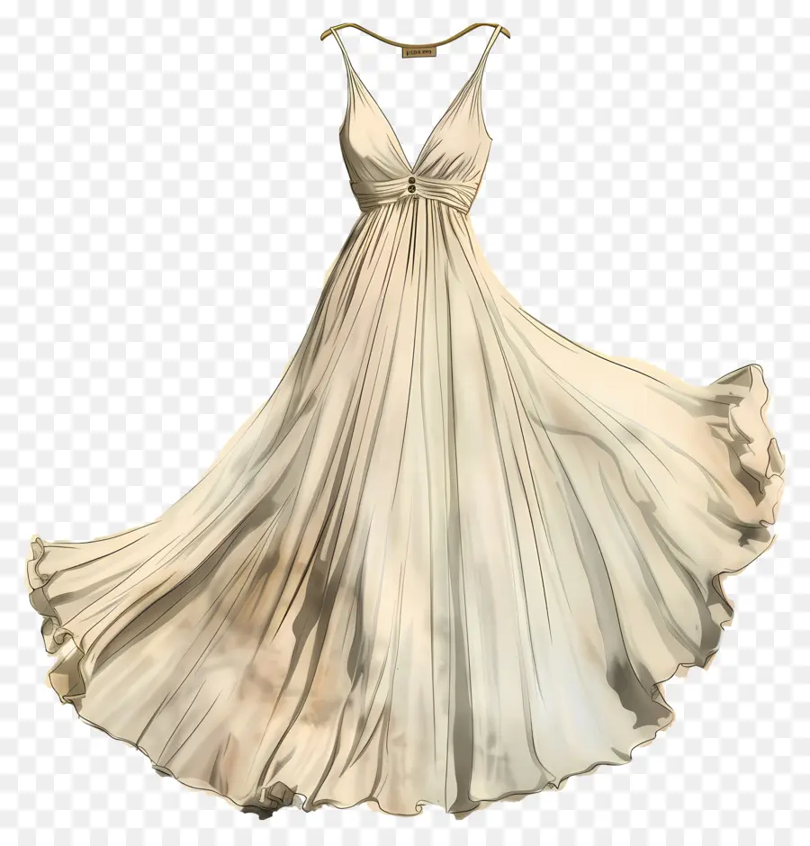 летнее платье，белое платье PNG