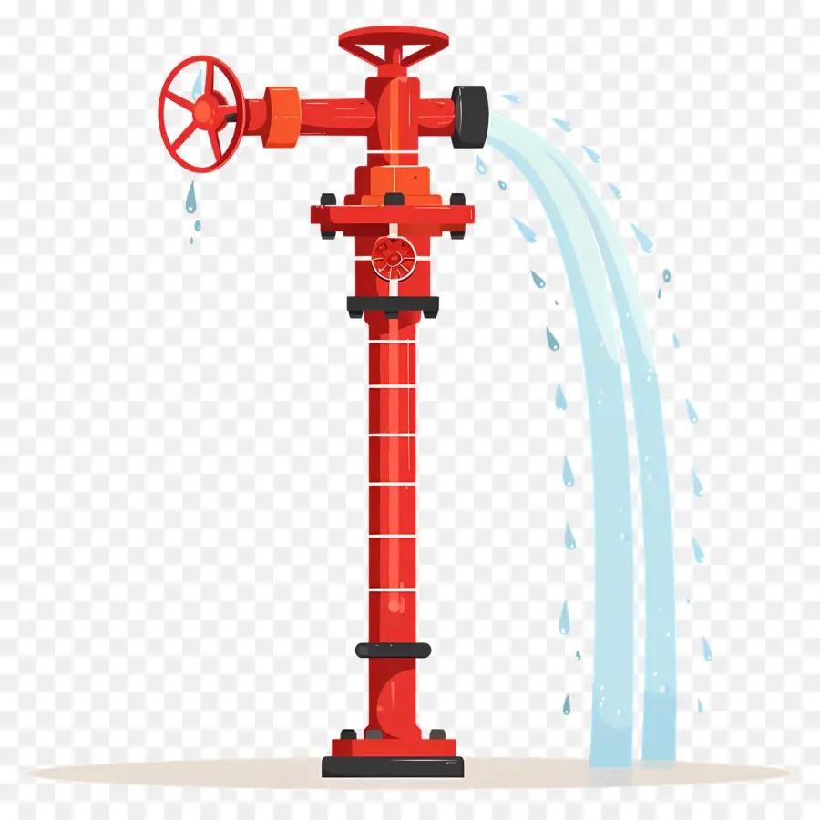 разбрызгиватель воды，пожарный гидрант PNG