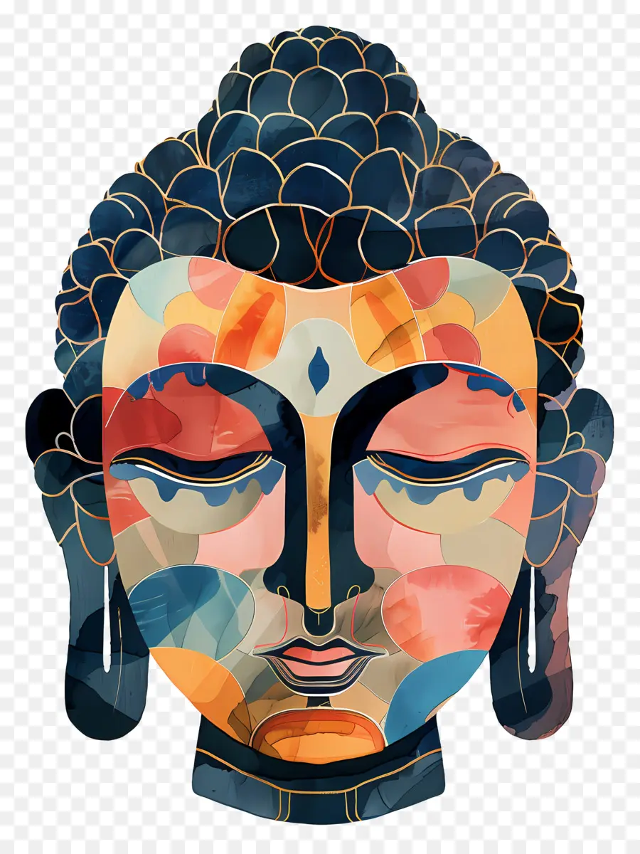 Будда портрет，Будда PNG