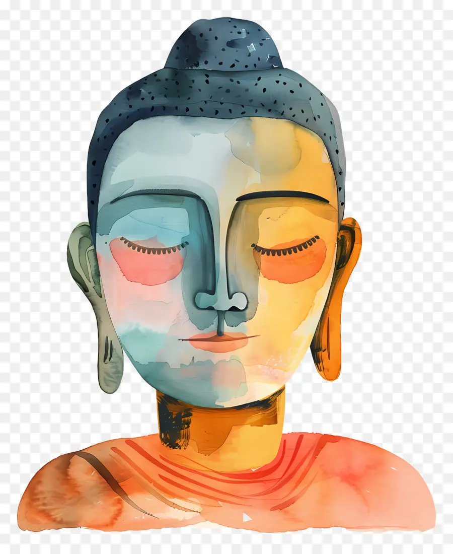 Будда портрет，Будда PNG