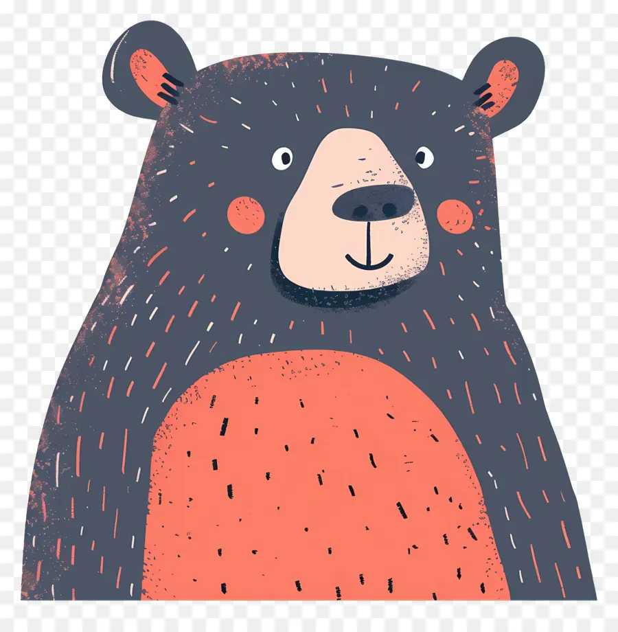 медведь，мультфильм медведь PNG