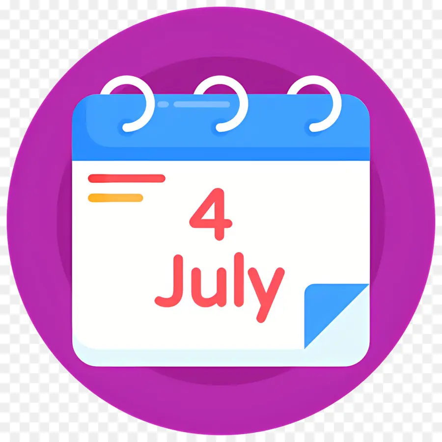 4 июля，День независимости  PNG
