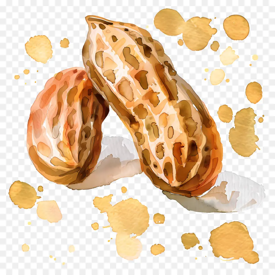 Peanut，арахисовая живопись PNG