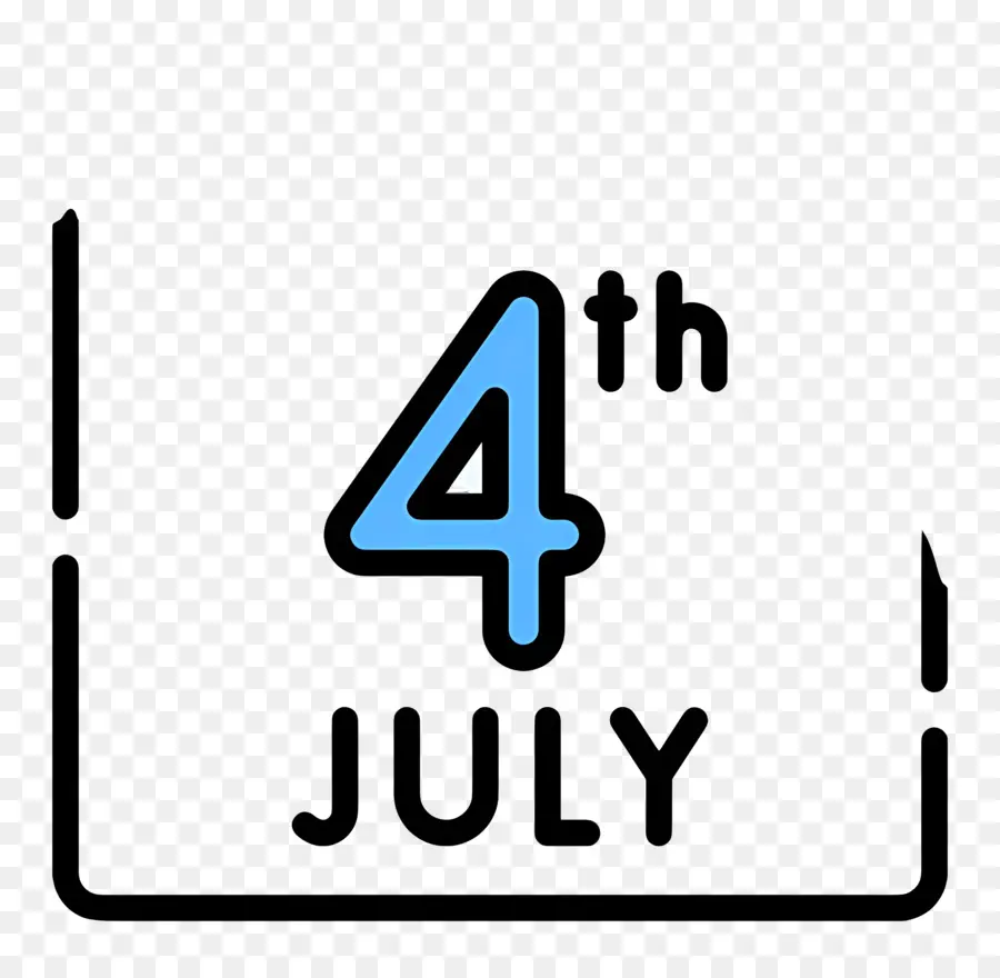 4 июля，четвертого июля PNG