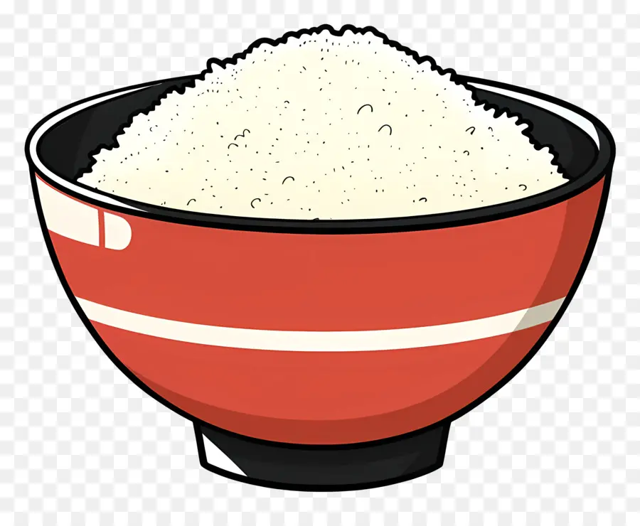 чаша для риса，рис PNG