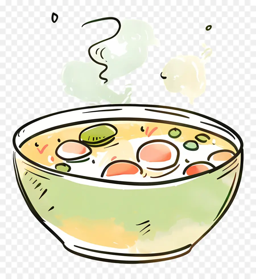 шар супа，азиатский суп PNG