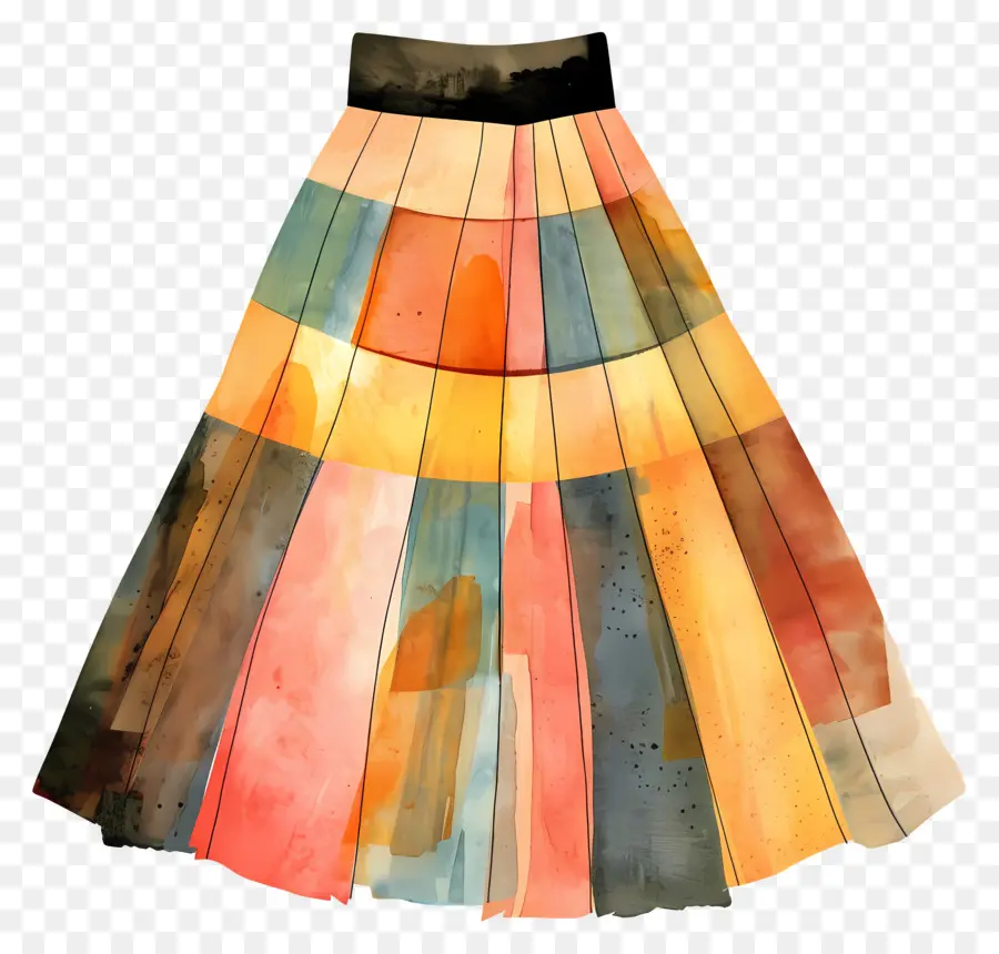 Юбка，ручная нарисованная платья PNG