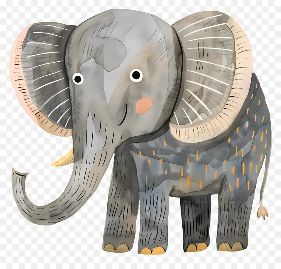 мультфильм слон，Слон PNG