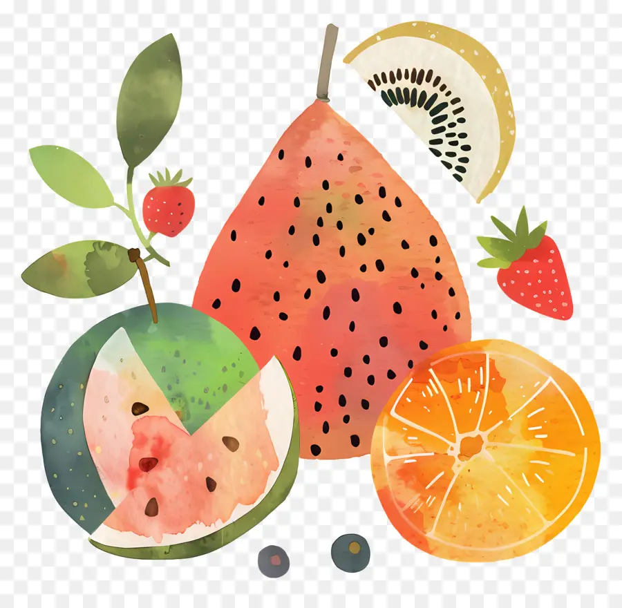 Fruits，Фрукты PNG