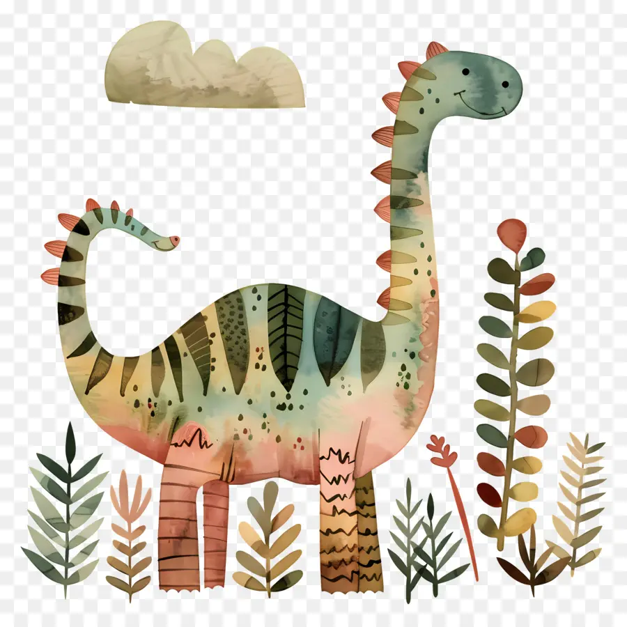 динозавр，Доисторическое животное PNG
