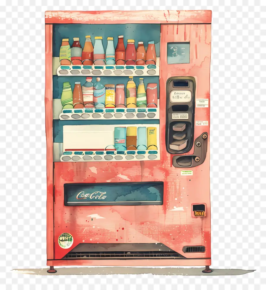 Торговый автомат，сода PNG