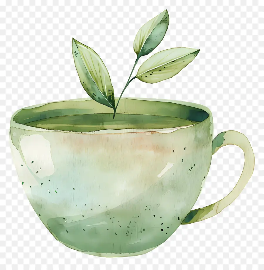чашка чая ，Green Tea PNG