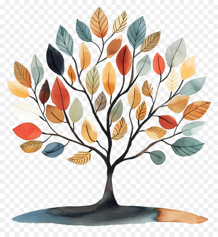 Древо жизни，картина дерево  PNG