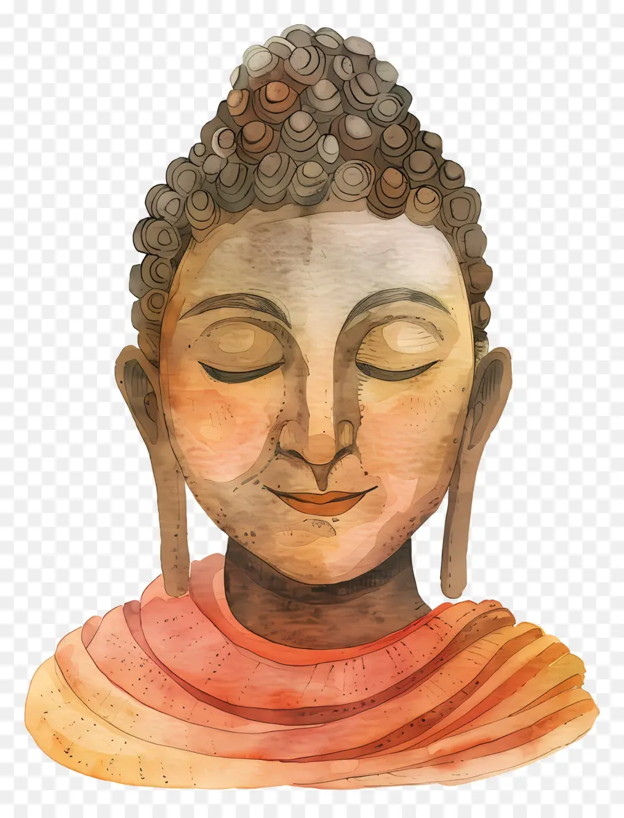 Будда портрет，Статуя Будды PNG