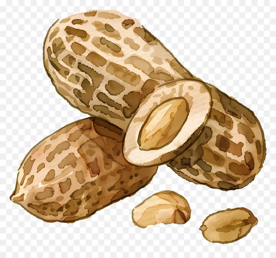 Peanut，арахис PNG