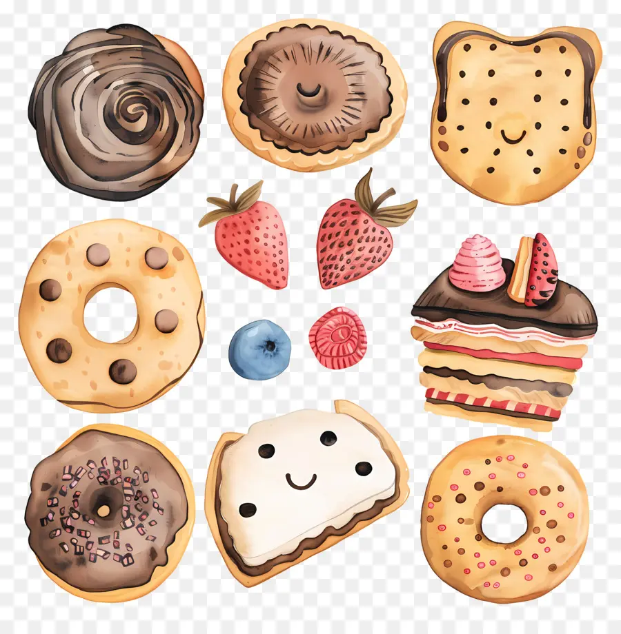 Cookies，выпечка PNG