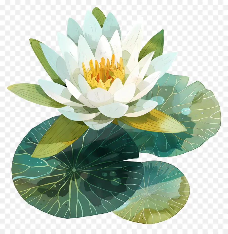 Кувшинка，Цветок Лотоса PNG