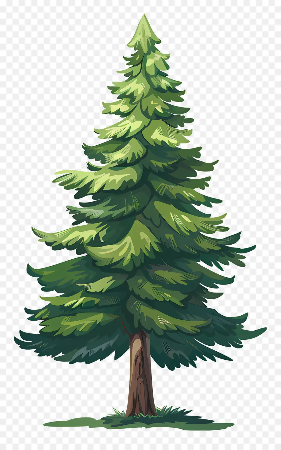 Pine Tree，Вечнозеленые PNG