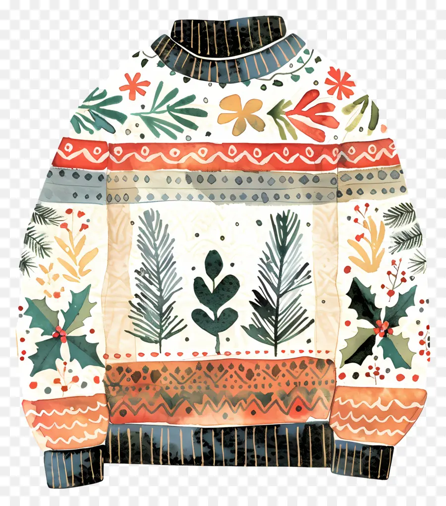 уродливые свитер，Рождество PNG