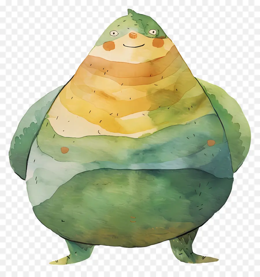 Ожирение，персонажа из мультфильма  PNG