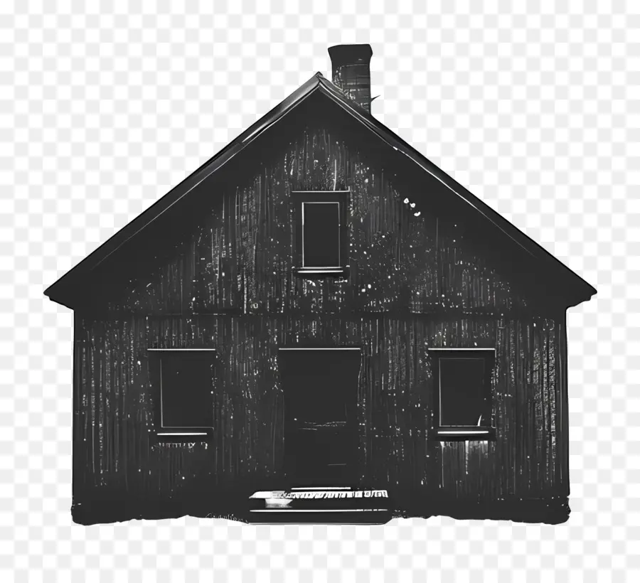 Домашний силуэт，небольшой дом PNG