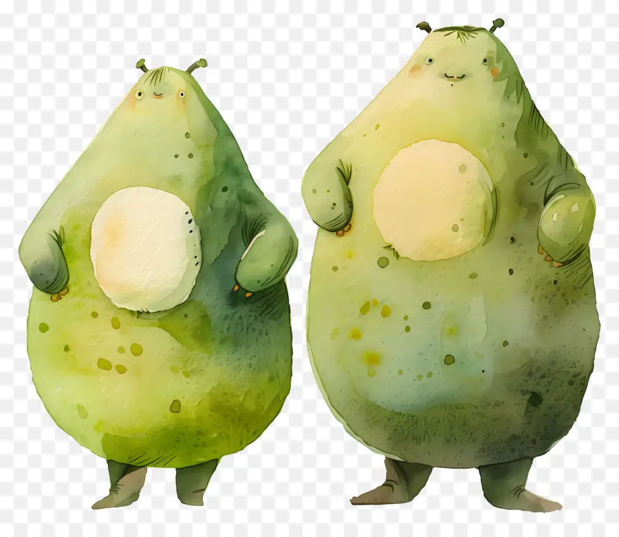 Ожирение，Зеленая груша PNG
