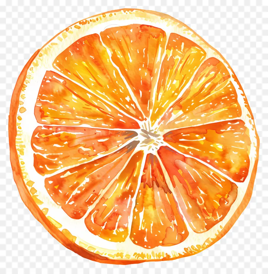 долька апельсина，оранжевый кусочек PNG