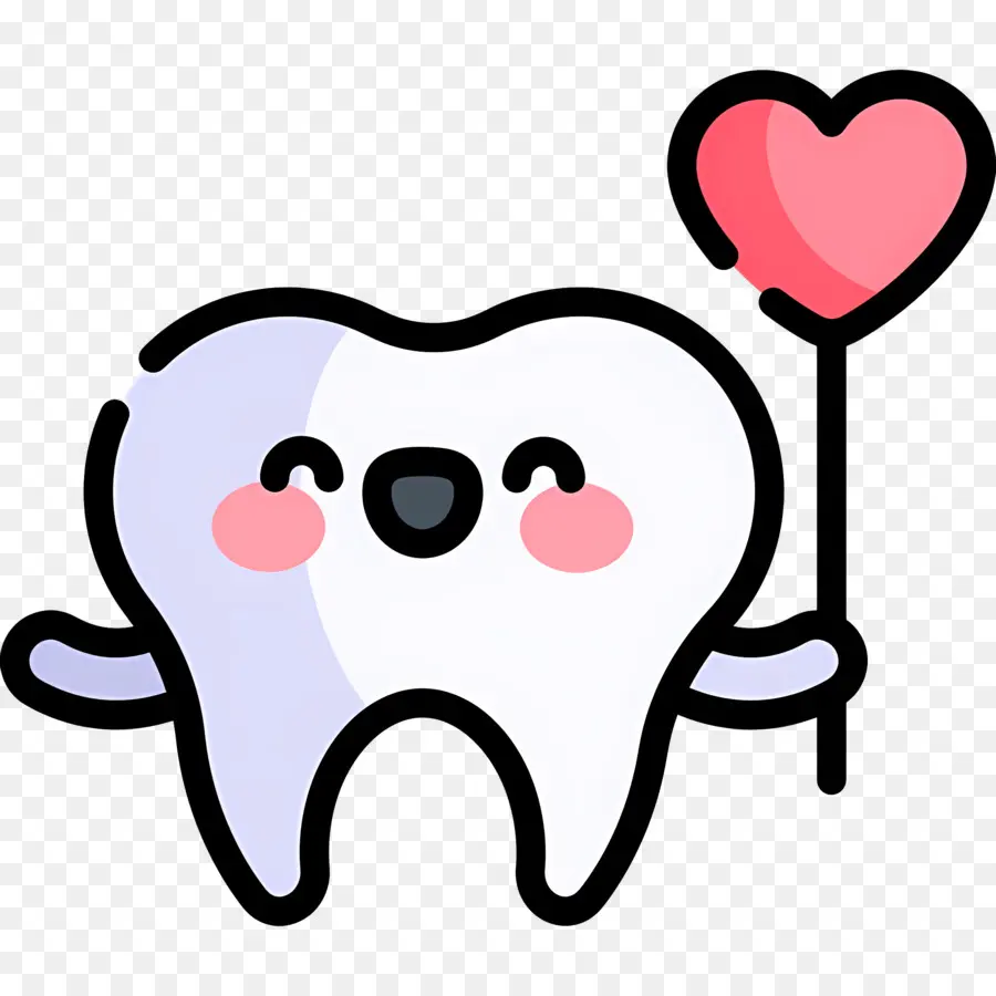 День стоматолога，мультфильм зуб PNG