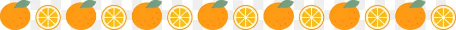 фруктовые границы，Оранжевые ломтики PNG