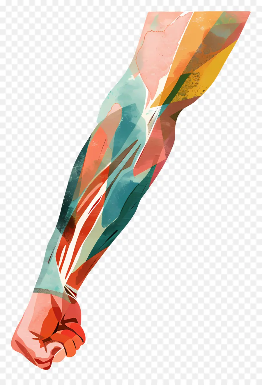мышцы руки，Анатомия человека PNG
