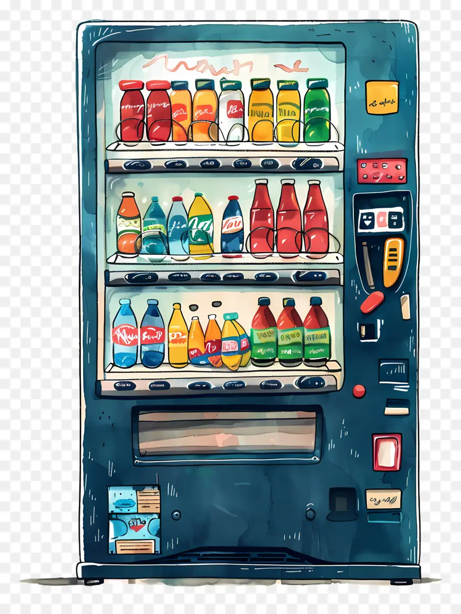Торговый автомат，Напитки PNG