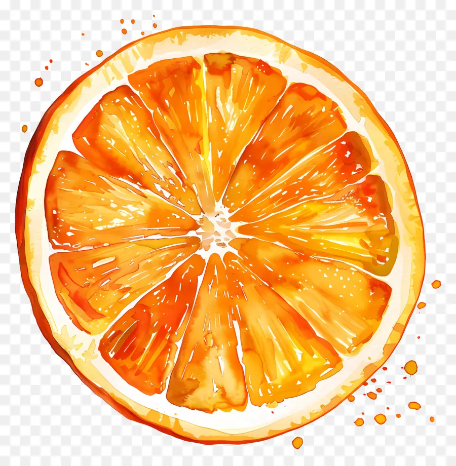 долька апельсина，оранжевый PNG