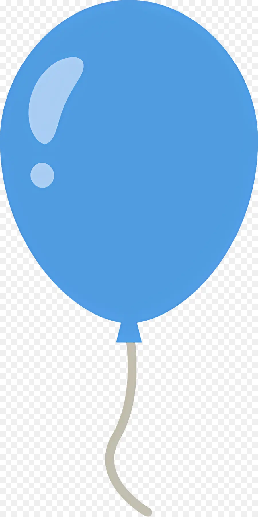 Воздушный шар，голубой воздушный шар PNG