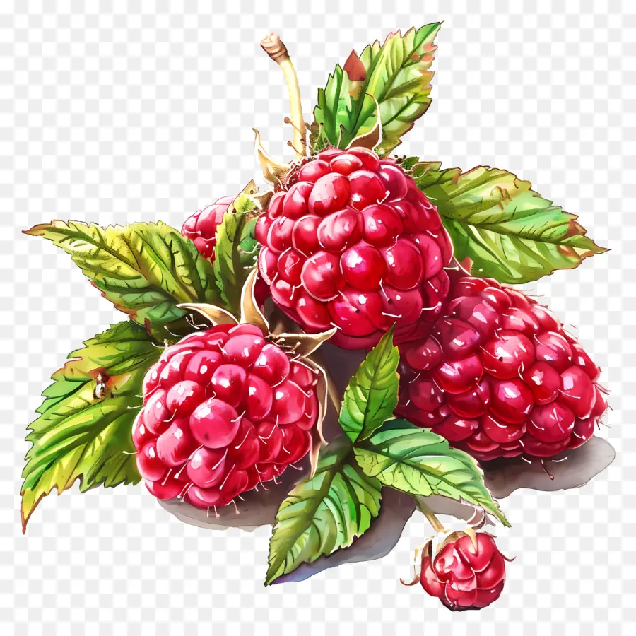 малина，Berries PNG