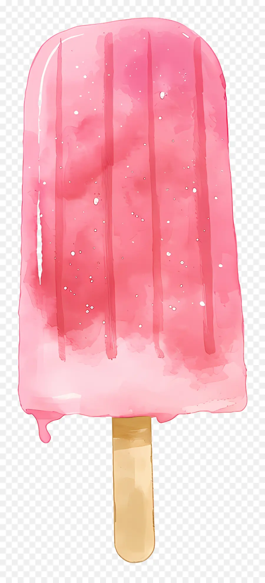 фруктовое мороженое，розовый эскимо PNG