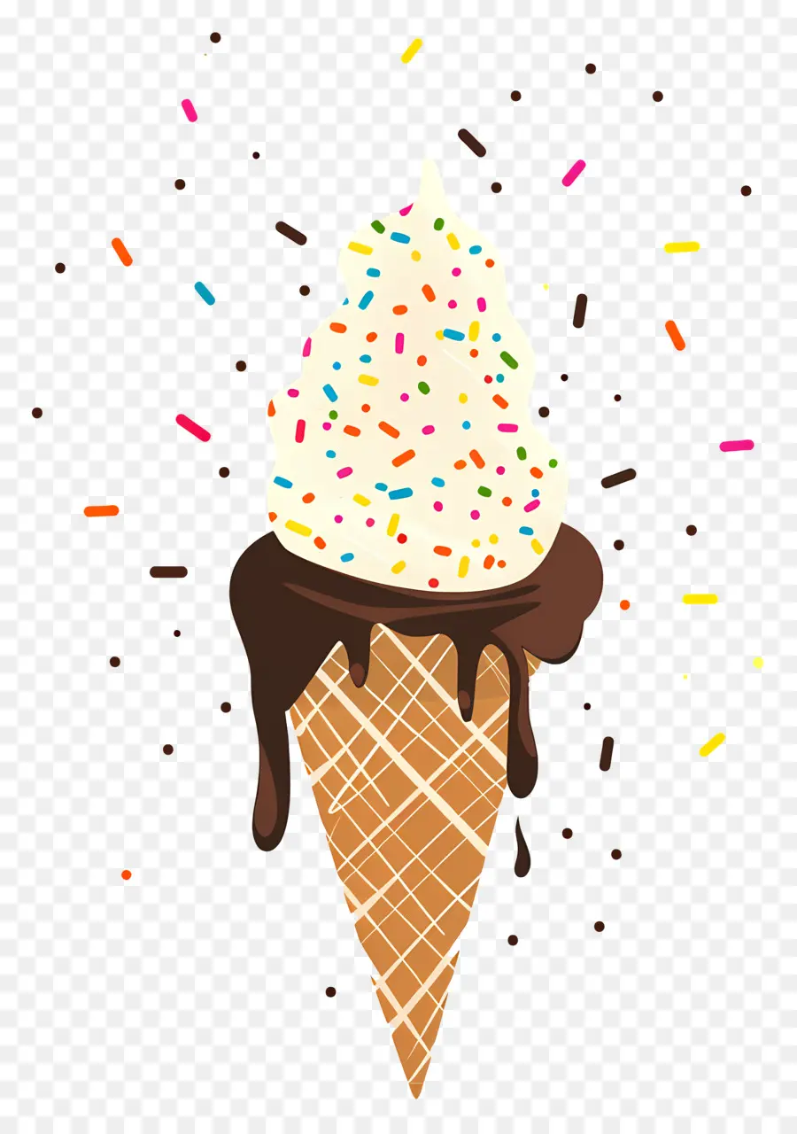 Ice Cream Cone，Мороженое PNG