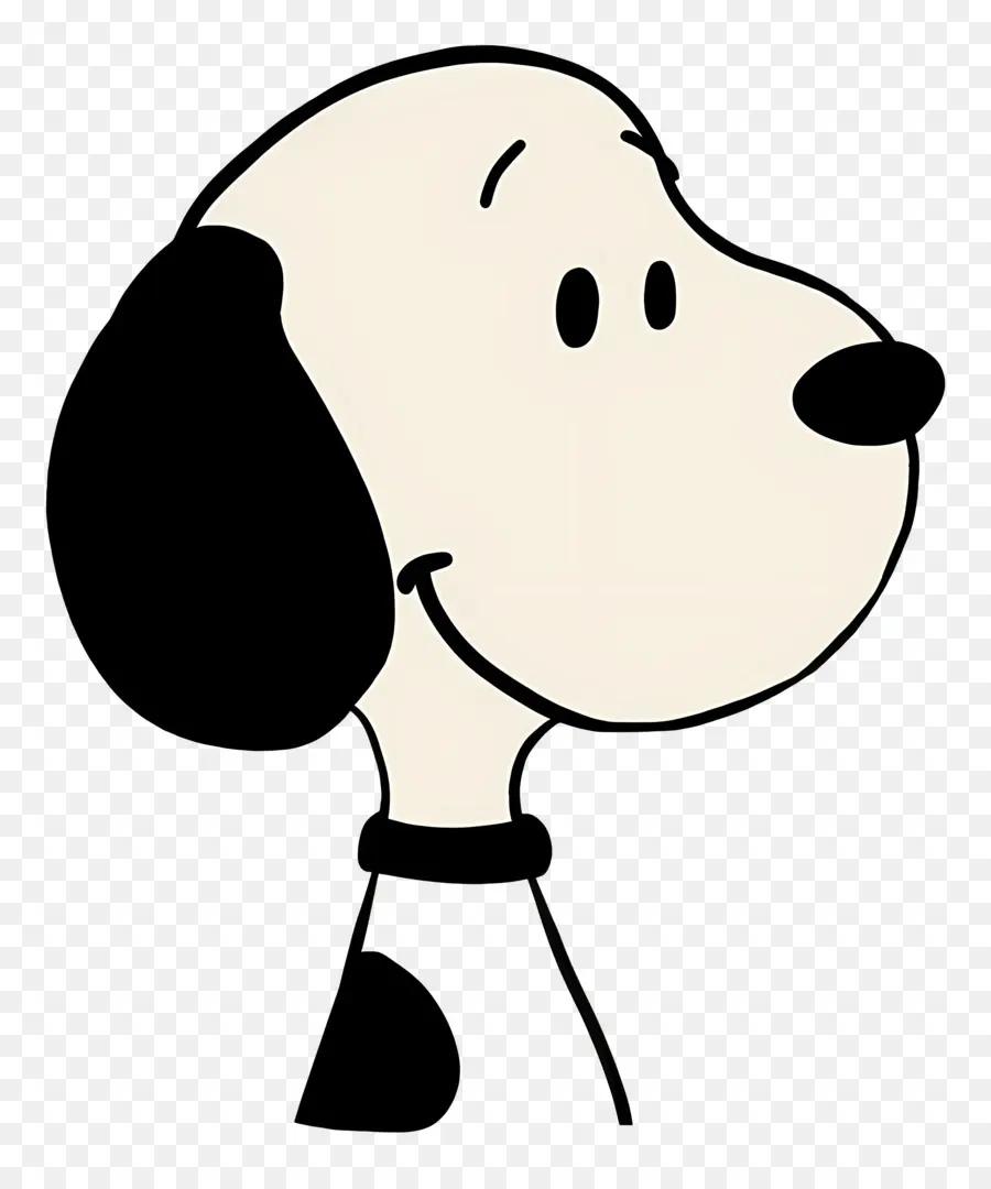 Snoopy Head，персонажа из мультфильма  PNG