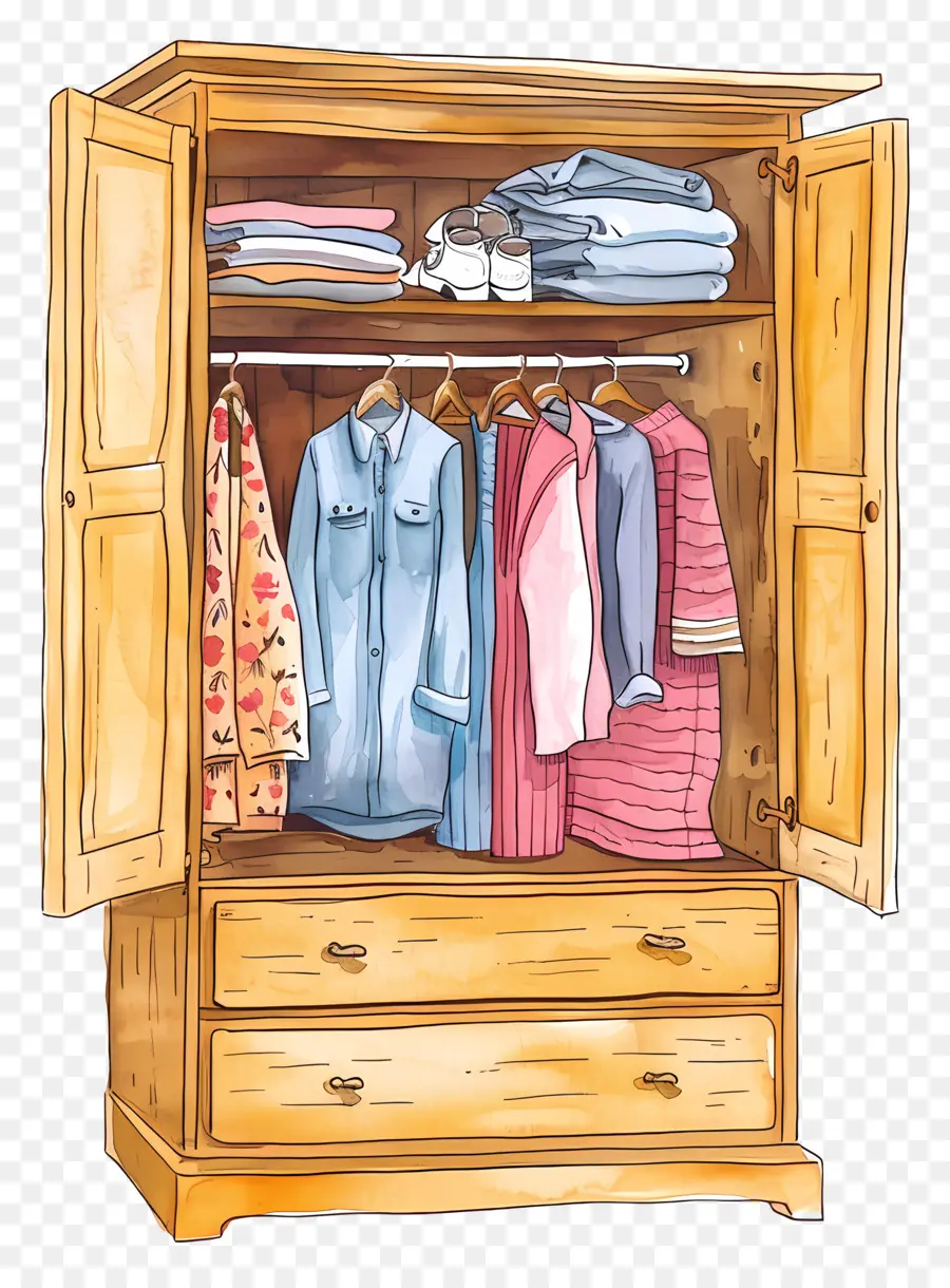 Wardrobe，Clothes PNG